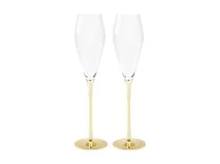 Everleigh Prosecco Glass 250ML Set Of 2 Gold Gift Boxed
