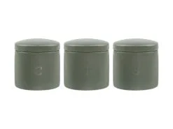 Epicurious Canister 600ML Set Of 3 Sage Gift Boxed