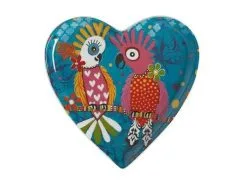Love Hearts Heart Plate 15.5cm Chatter
