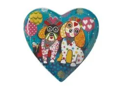 Love Hearts Heart Plate 15.5cm Oodles Of Love