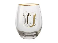 The Letterettes Stemless Glass 500ML U Gift Boxed""