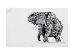 Marini Ferlazzo Tea Towel 50x70cm African Elephant