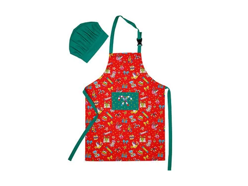 Donna Sharam Wonderland Children's Apron & Chef Hat Set