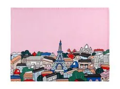Megan McKean Cities Tea Towel 50x70cm Paris