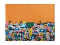 Megan McKean Cities Tea Towel 50x70cm Los Angeles
