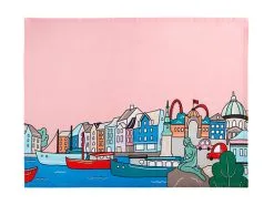 Megan McKean Cities Tea Towel 50x70cm Copenhagen