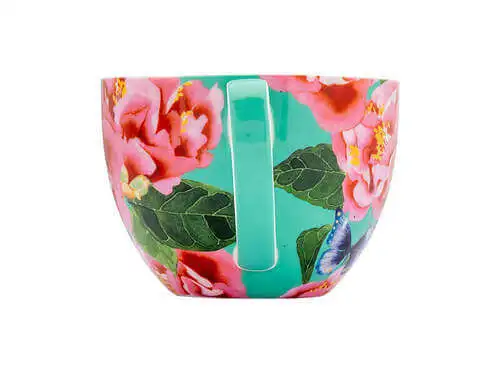 Gabby Malpas Posey Breakfast Cup & Saucer 400ML Camellia Dreams Gift Boxed - Image 3