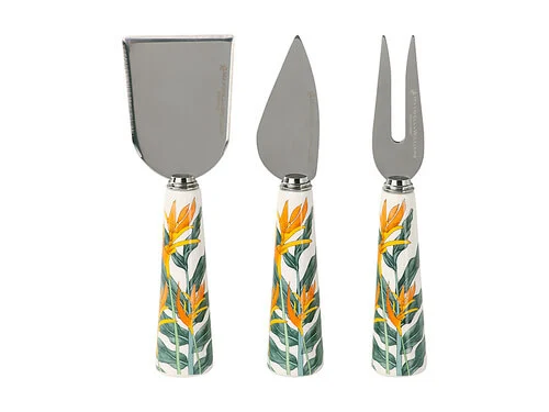 The Blck Pen Night Garden Cheese Set 3pce Gift Boxed