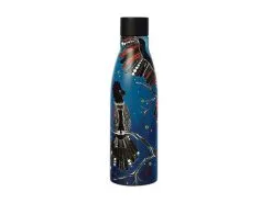 Melanie Hava Jugaig-Bana-Wabu Double Wall Insulated Bottle 500ML Black Cockatoos