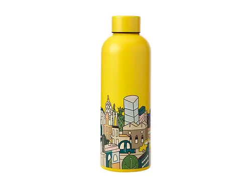 Megan McKean Cities Double Wall Insulated Bottle 500ML New York