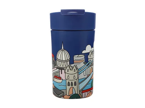 Megan McKean Cities Double Wall Insulated Cup 350ML London