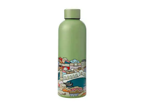 Megan McKean Cities Double Wall Insulated Bottle 500ML Venice - Image 3