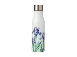 Katherine Castle Floriade Double Wall Insulated Bottle 450ML Irises
