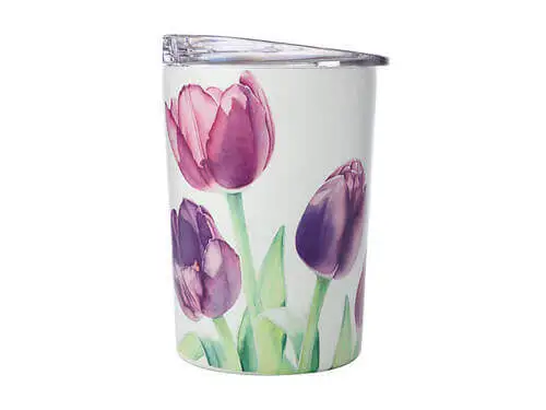 Katherine Castle Floriade Double Wall Insulated Cup 360ML Tulips - Image 2