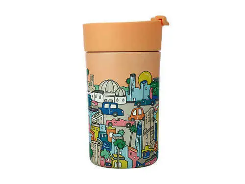 Megan McKean Cities Double Wall Insulated Cup 350ML Los Angeles - Image 3