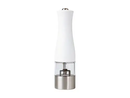 Cosmopolitan Electric Salt/Pepper Mill 21cm White Gift Boxed