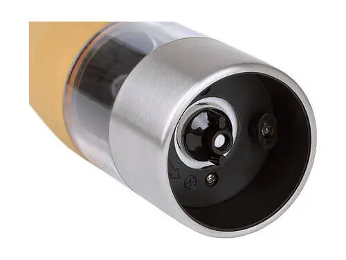 Cosmopolitan Electric Salt/Pepper Mill 21cm Ochre Gift Boxed - Image 3