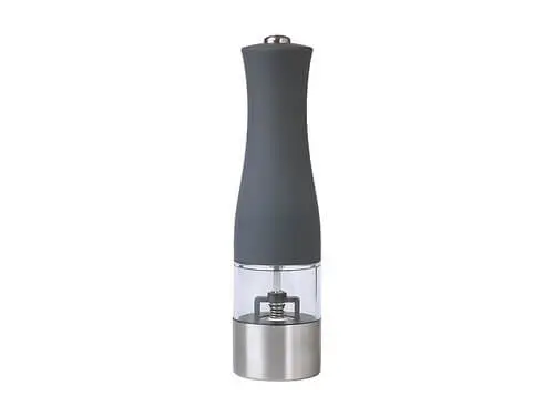Cosmopolitan Electric Salt/Pepper Mill 21cm Grey Gift Boxed