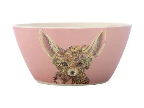 Marini Ferlazzo Wild Planet Bamboo Bowl 14.5cm Set Of 4 Assorted - Image 2