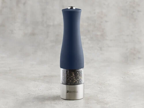 Cosmopolitan Electric Salt/Pepper Mill 21cm Denim Gift Boxed - Image 2