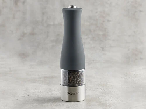 Cosmopolitan Electric Salt/Pepper Mill 21cm Grey Gift Boxed - Image 2