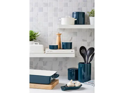 Epicurious Canister 600ML Teal Gift Boxed - Image 2