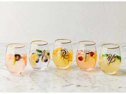 The Letterettes Stemless Glass 500ML U Gift Boxed"" - Image 2