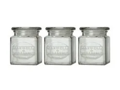Olde English Storage Jars Set Of 3